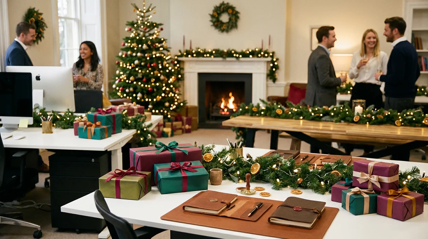 Calendar with holiday gifting milestones marked